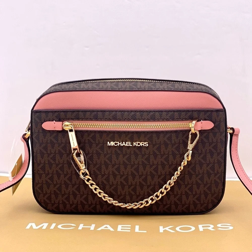 Michael Kors Jet Set Travel EW zip Chain Crossbody Primrose Multi